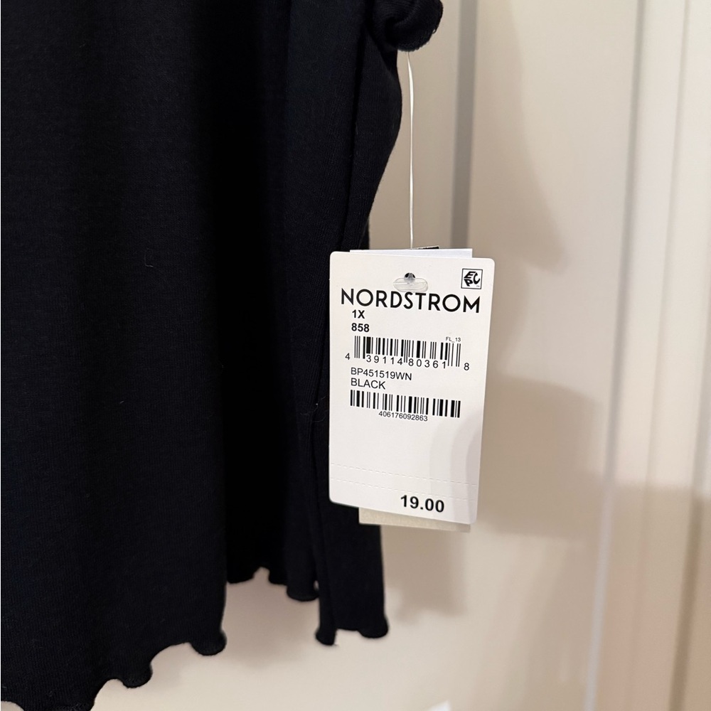 New BP Black Crop Top Tank (Size: 1X) - Picture 2 of 9